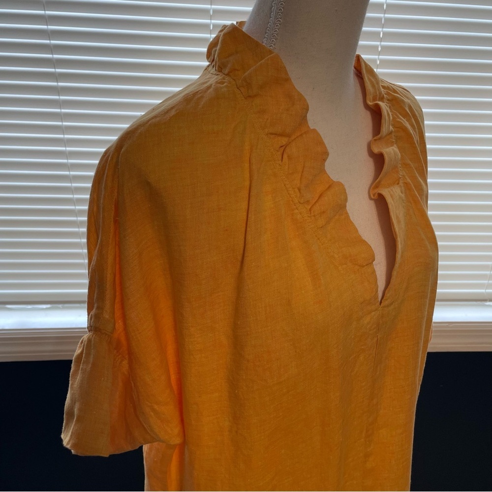 Finley Crosby Linen Ruffle Dress - Picture 11 of 12